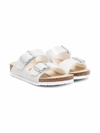 Birkenstock Arizona Open-toe Sandals In Silver