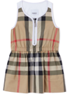 BURBERRY VINTAGE CHECK FLARED DRESS