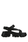 Prada Lambskin Grip Thunder-sole Sport Sandals