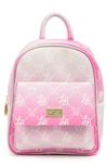 Luv Betsey By Betsey Johnson Mid Size Backpack In Pink Ombre Logo