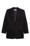 SAINT LAURENT VIRGIN WOOL GABARDINE BLAZER