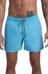 BUGATCHI BUGATCHI SOLID SWIM TRUNKS