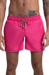 BUGATCHI SOLID SWIM TRUNKS