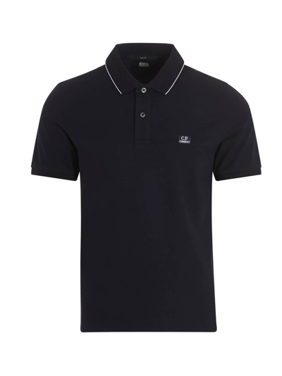 C.p. Company Polo Shirts In Blue