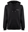 Woolrich Graphic-print Long-sleeve Hoodie In Nero