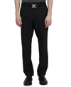 Alyx Metal Buckle Wool Blend Suit Pants In Black