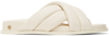 Anine Bing Lizzie Crossover-strap Sandals In Ivory