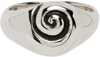 SOPHIE BUHAI SILVER SMALL NAUTILUS RING