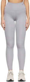 HÉROS GREY RECYCLED POLYESTER SPORT LEGGINGS