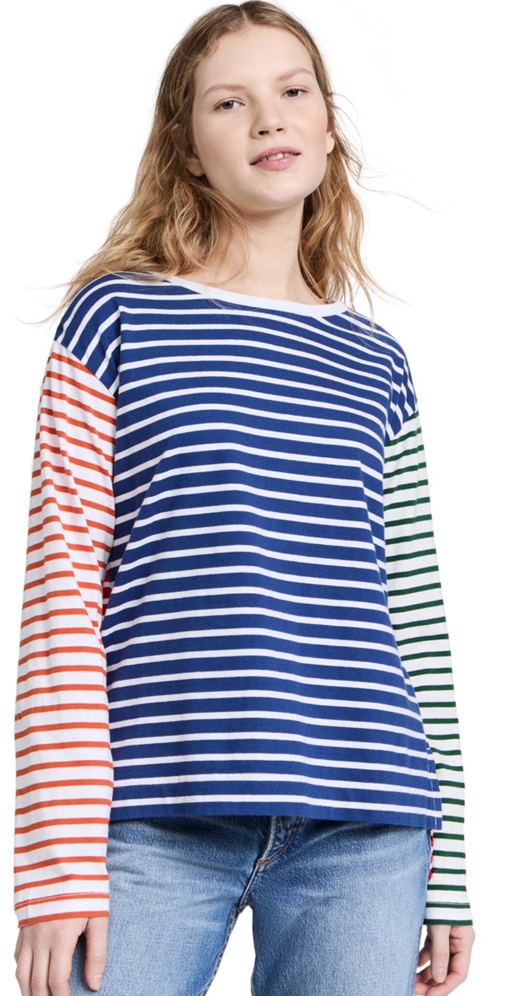 PLEASE プリーズ plllllleeeasse 2024SS multi stripe long