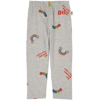 Oii Figures Gots Leggings Gray Melange In Grey