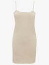 Jw Anderson Knitted Camisole Minidress In Neutrals
