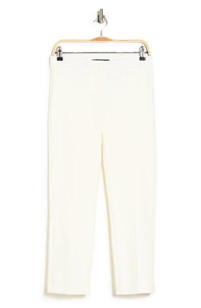 Amanda & Chelsea Chelsea Knit Trouser Pants In White