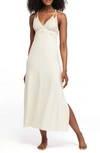 MONTELLE INTIMATES LACE TRIM BRIDAL NIGHTGOWN