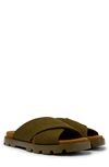 Camper Brutus Sandal In Medium Green