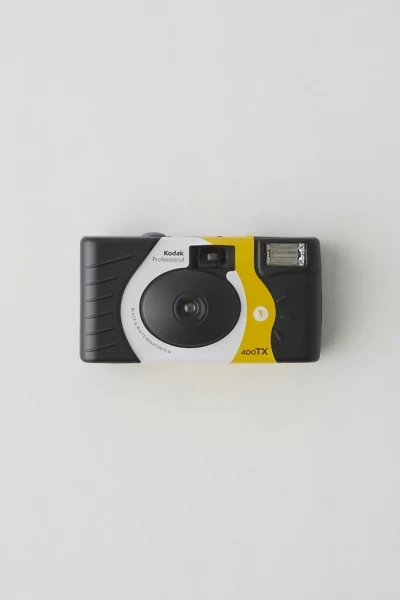 Kodak Tri-x 400 Single-use Flash Camera In Black