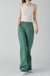 Dickies Skater Wide Leg Pant In Green