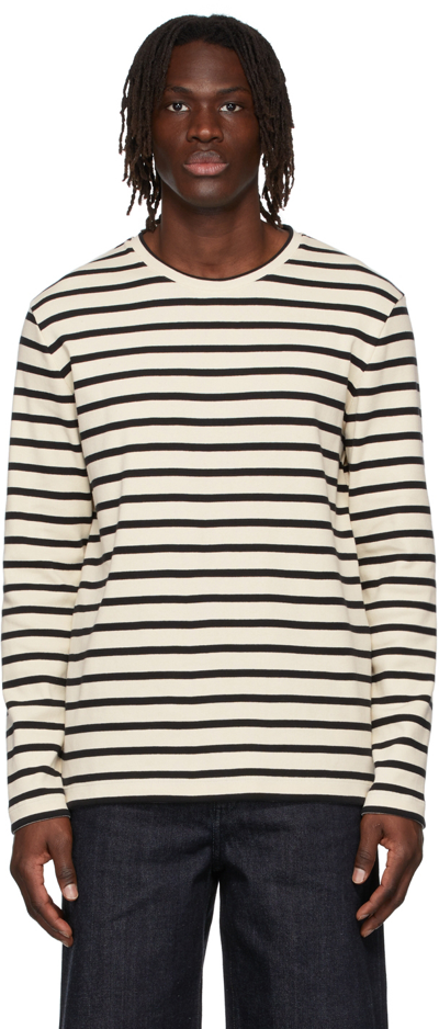 Jil Sander Striped Pattern Sweater - Atterley In Multicolour
