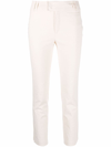 ISABEL MARANT WHITE MID RISE STRAIGHT trousers