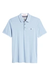 Ted Baker Tortila Slim Fit Tipped Pocket Polo In Sky-blue