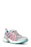 Ryka Hydro Sport Athletic Sneaker In Silver Grey Blue Pink
