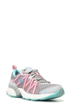 Ryka Hydro Sport Athletic Sneaker In Gray Mesh,faux Leather