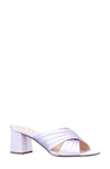 Nina Women's Nayely Dress Sandal Slides Women's Shoes In Royal Lilac