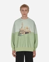Undercover C/s Palace Print Sweatshirt In Green