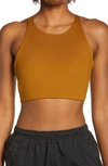 Girlfriend Collective Topanga Sports Bra In Saddle