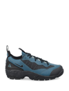 Nike Acg Air Mada Rubber-trimmed Leather And Mesh Hiking Sneakers In Black