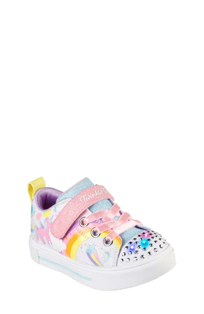 Skechers Twinkle Sparks Light-up Sneaker In White Multi