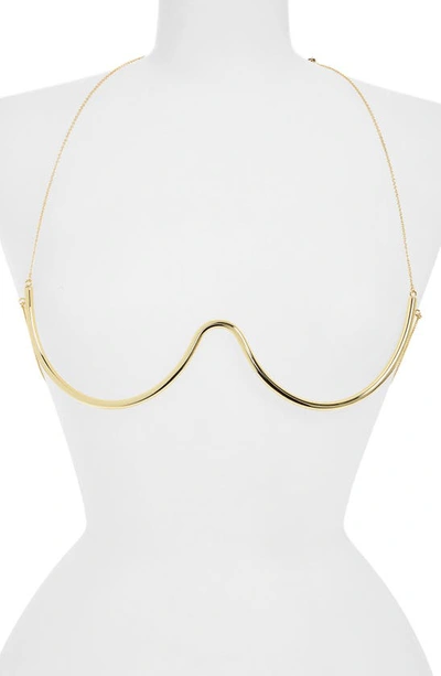 アクセサリー ASHA BRALETTE CHAIN-GOLD Cult Gaia Asha Bralette Chain In Gold | ModeSens