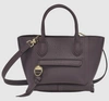 Longchamp Mailbox Aubergine Ladies 6.9 X 7.9 X 5.5 In Top Handle Bag 10103hta061 In Aubergine