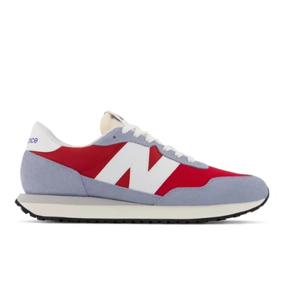 New Balance 237v1 Mens Fitness Running Athletic And Training Shoes In Blue/red