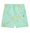THE ANIMALS OBSERVATORY PIG COTTON AND LINEN SHORTS