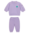 MONCLER BABY SWEATSHIRT AND SWEATtrousers SET