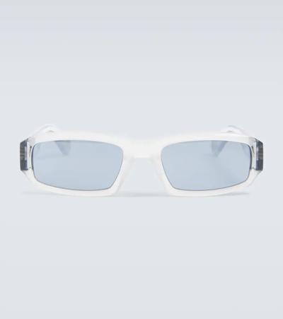 Jacquemus Altù Contrast Sunglasses In Grey