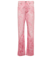 ETRO PRINTED HIGH-RISE STRAIGHT JEANS