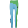 7 Days Active Emmet Panelled Stretch-jersey Leggings In Blue