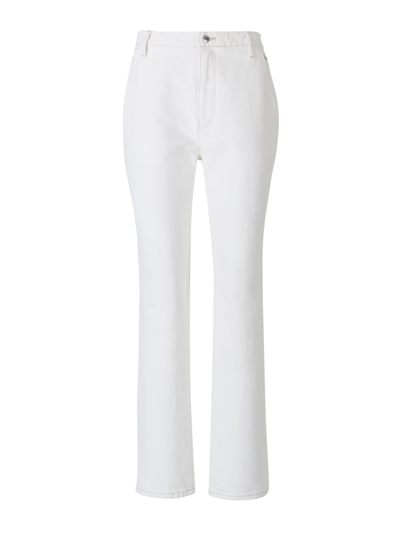 Alexander Wang High Rise Jeans In White