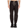 RICK OWENS RICK OWENS STRAIGHT LEG DRAWSTRING TROUSERS