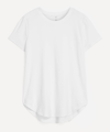 Beyond Yoga Plus On The Down Low Bopo Tee In Cloud White