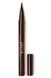 Stila Stay All Day Waterproof Liquid Eye Liner - Dark Brown 0.5ml In Dark Brown