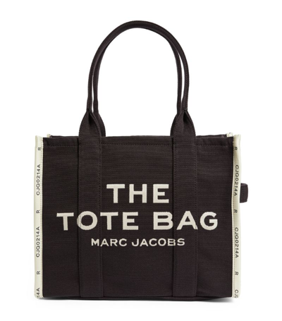 Marc Jacobs The Jacquard Large Tote Bag In Black