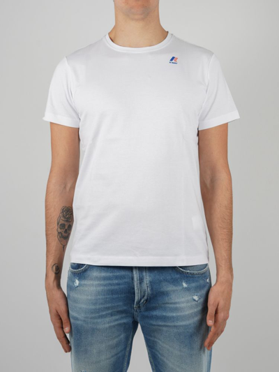 K-way T-shirt Le Vrai Eduard T-shirt In White