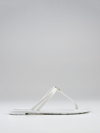 Patrizia Pepe Bee-plaque Sandals In White