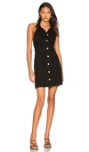 Free People Sami Mini Dress In Black