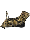 Camilla Baroque Pattern-print Bikini Top In Mehrfarbig