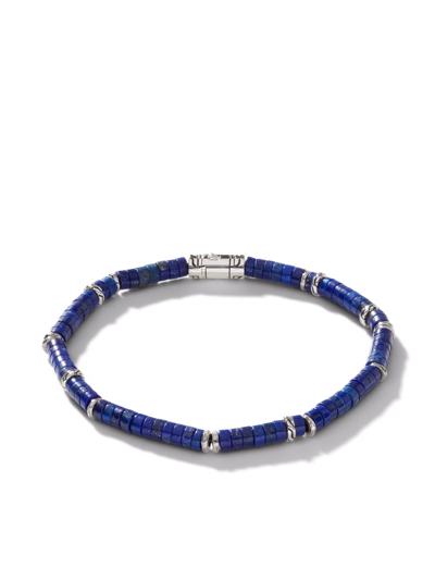 John Hardy Women's Chain Classic Sterling Silver & Lapis Lazuli Bead Bracelet