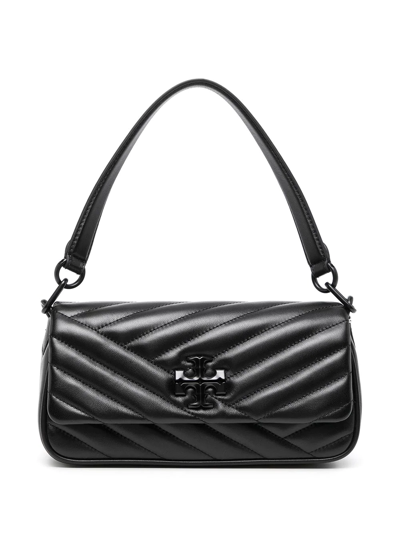 Tory Burch Small Kira Chevron Shoulder Bag In Schwarz